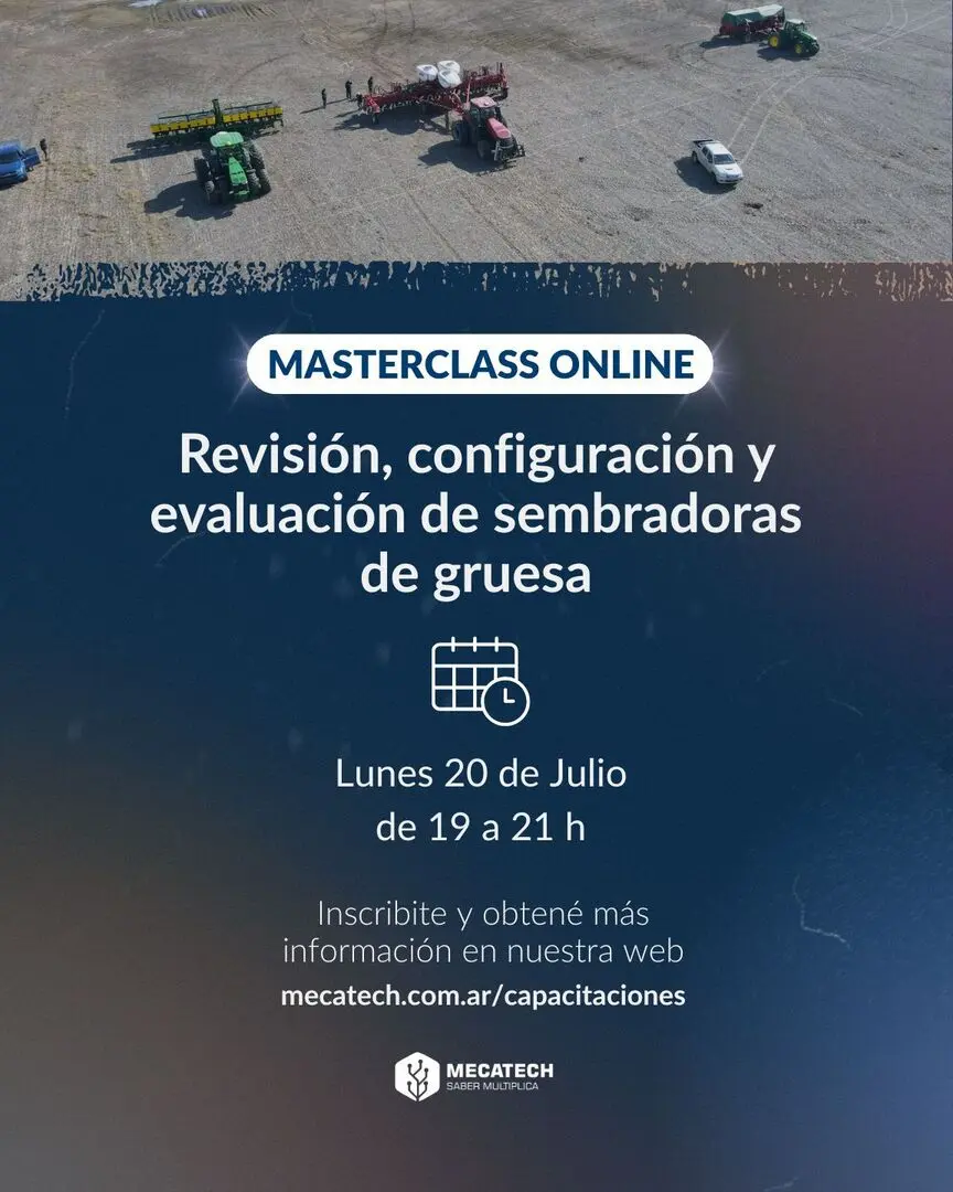 Capacitación Revisión, configuración y evaluación de sembradoras de gruesa